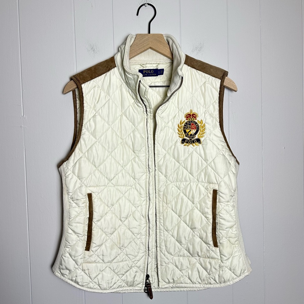 Ralph Lauren Creme Vest